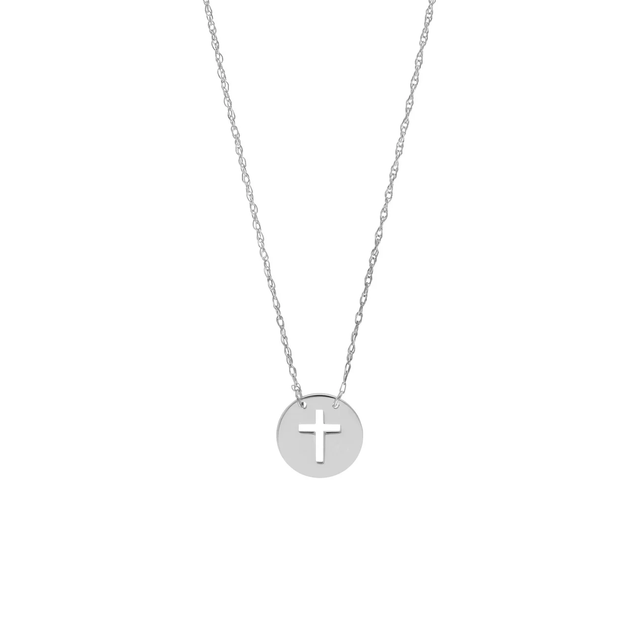 Cross Cut Out Necklace - Image 6
