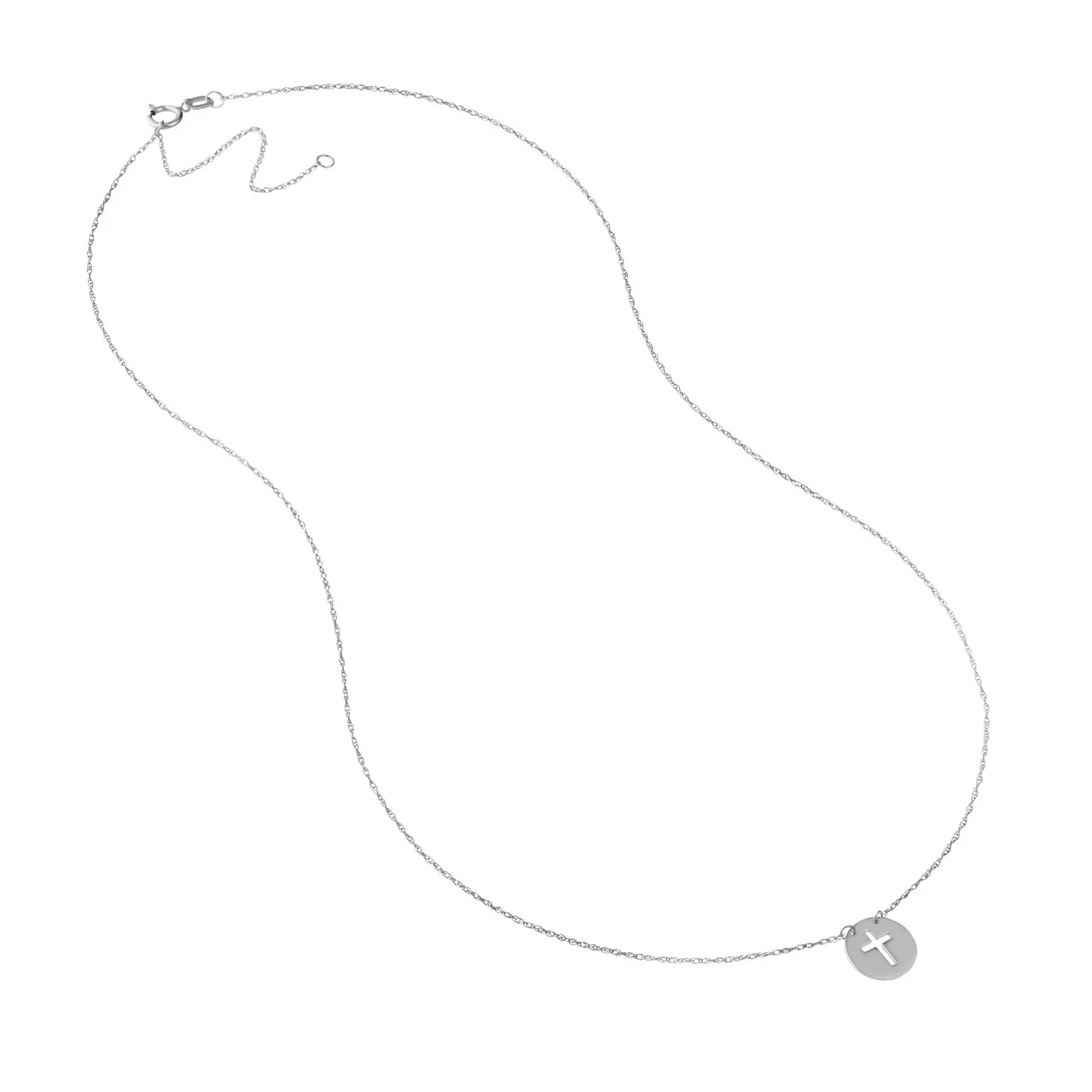 Cross Cut Out Necklace - Image 7