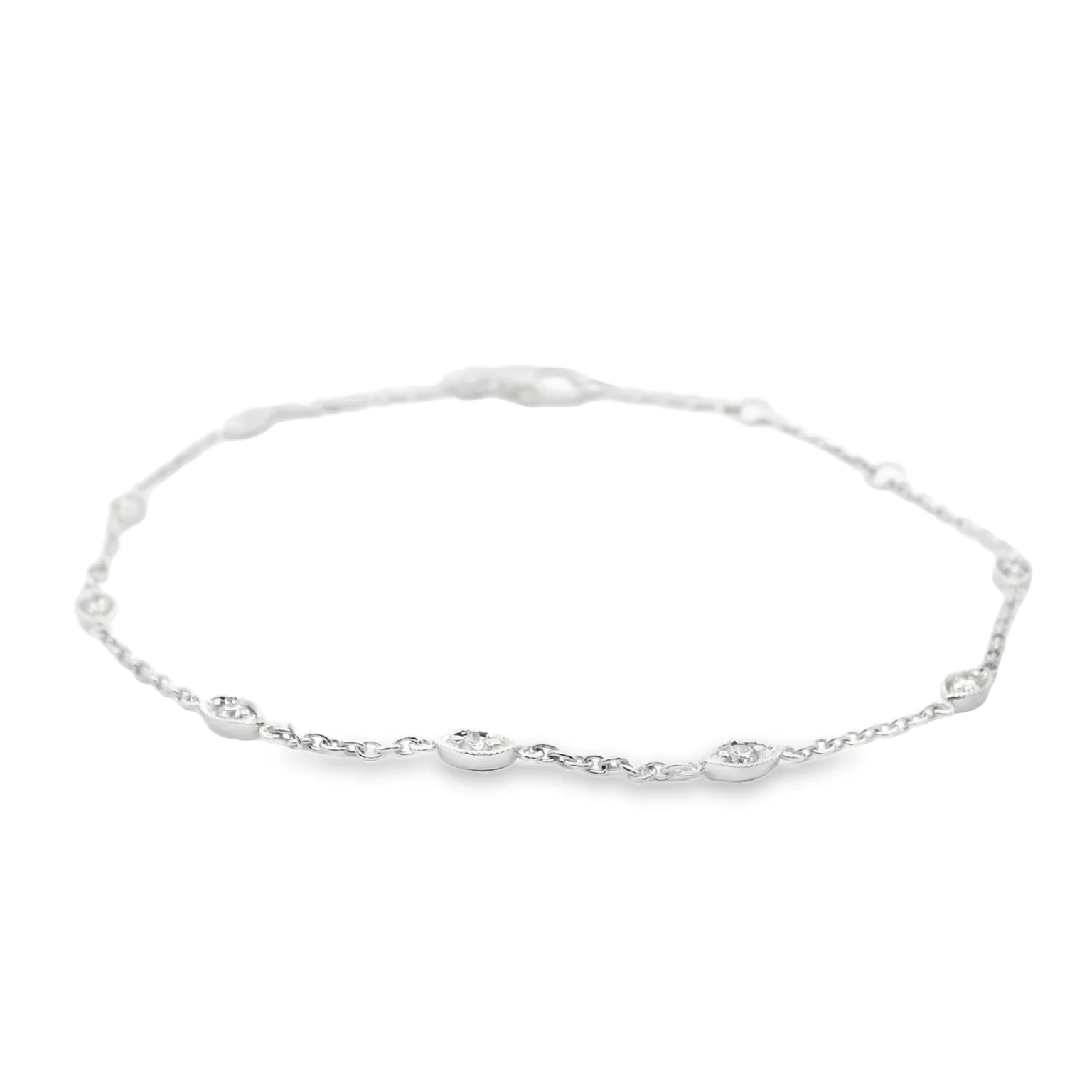 Diamond Station Bracelet - Image 3