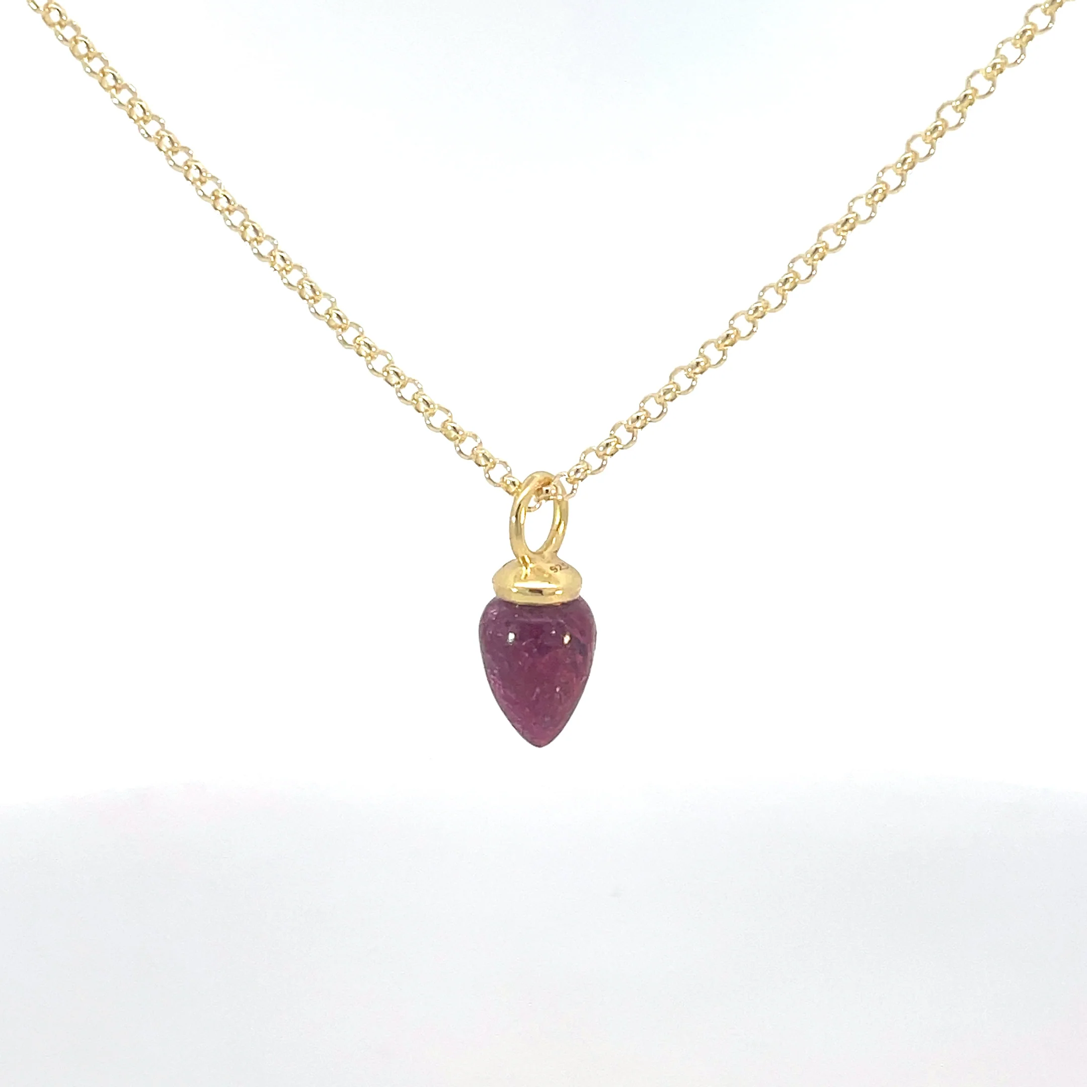 Jorge Revilla Pendulum Collection Ruby Necklace - Image 3