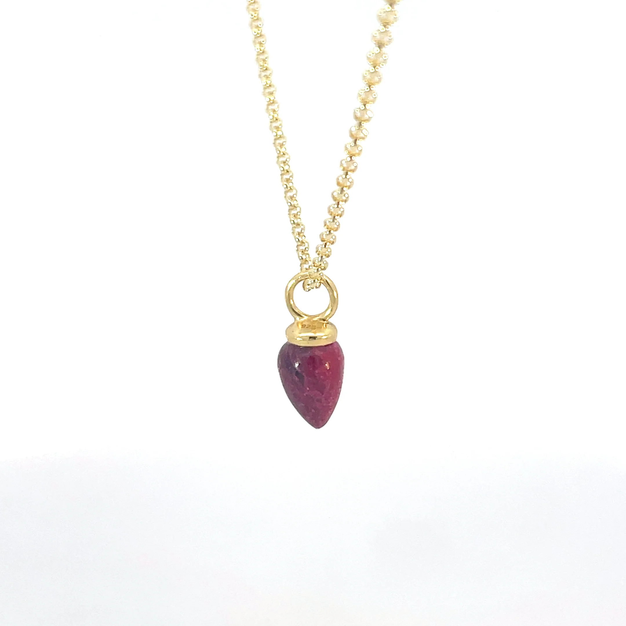 Jorge Revilla Pendulum Collection Ruby Necklace - Image 4