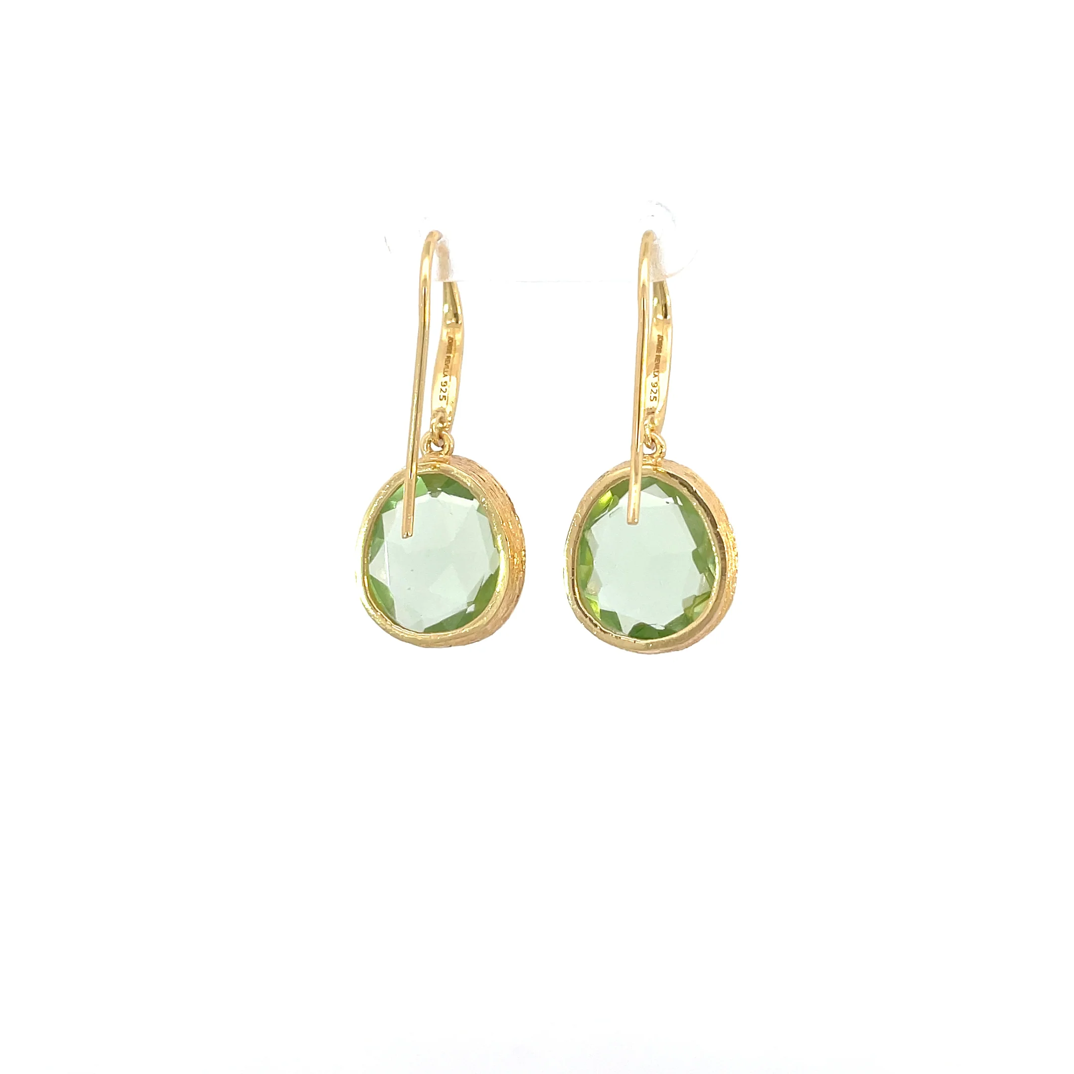 Jorge Revilla Shade Green Amethyst Earrings - Image 3
