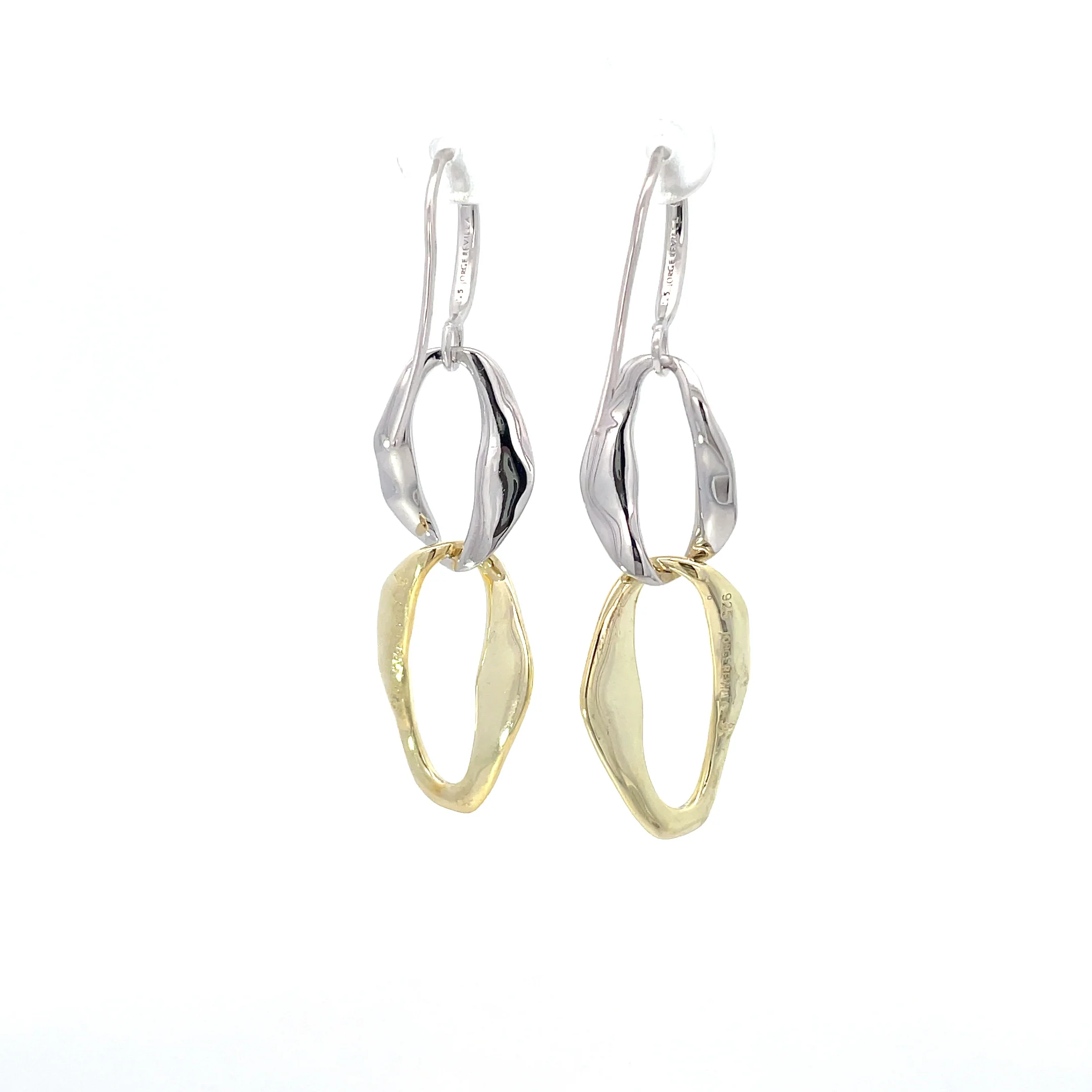 Jorge Revilla Together Two Tone Earrings - Image 3